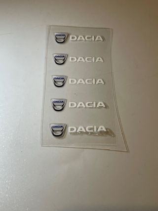 5x Mini Pegatinas Dacia