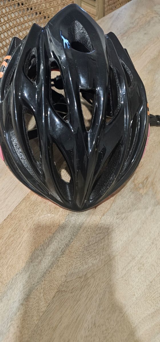 Casco bici KASK negro-naranja