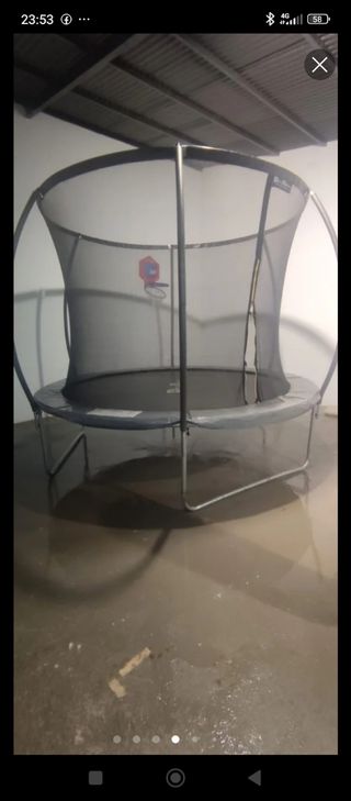 Cama elástica infantil