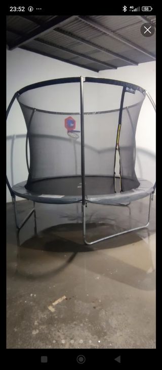 Cama elástica infantil