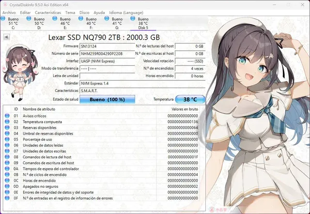 Lexar SSD NQ790 2TB 004290