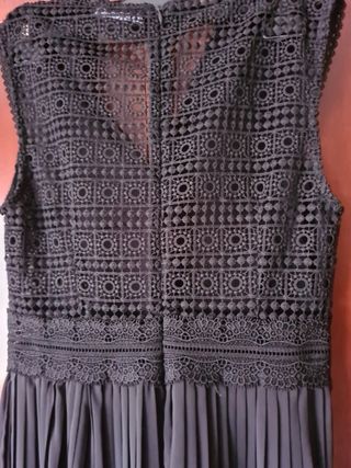 Vestido Zara negro - Talla M