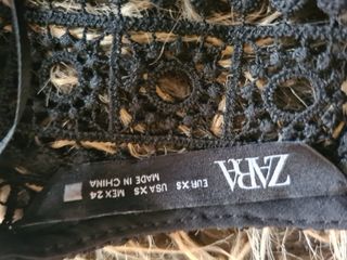 Vestido Zara negro - Talla M