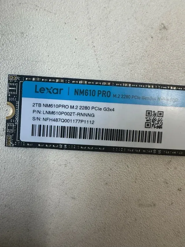Lexar NM610PRO 2TB SSD M.2 PCI Express 3 001177