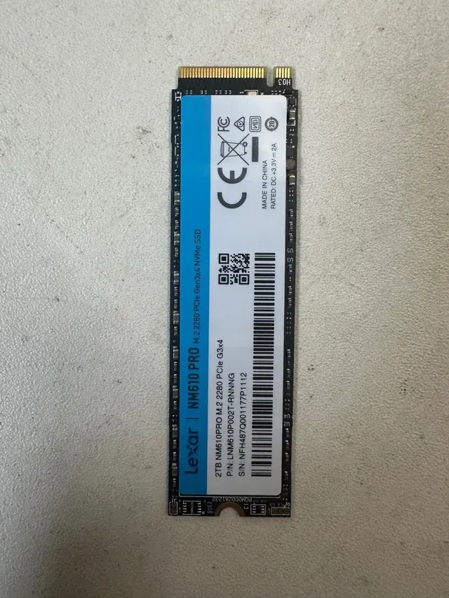 Lexar NM610PRO 2TB SSD M.2 PCI Express 3 001177