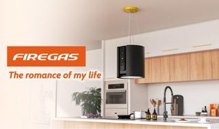 Campana extractora FIREGAS - Negra