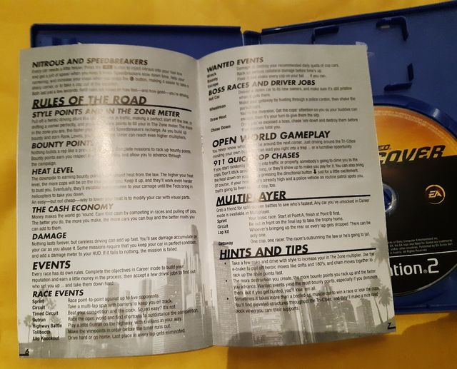 Need For Speed Undercover PS2 PlayStation 2