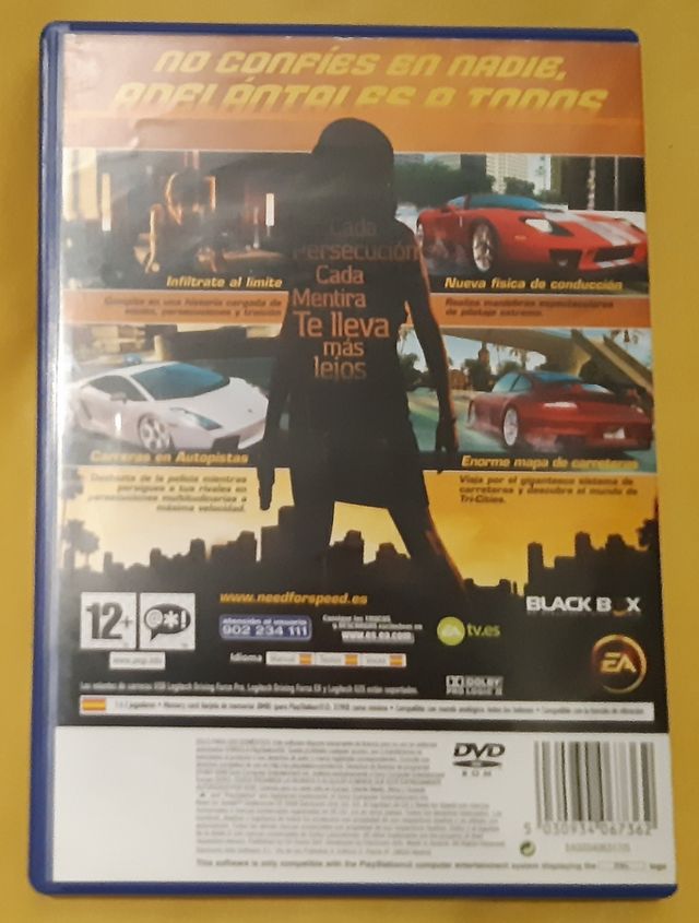 Need For Speed Undercover PS2 PlayStation 2