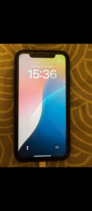 iPhone XR nero Batteria al 77%