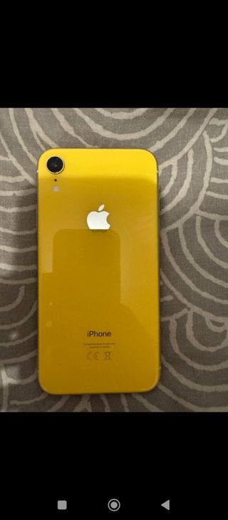 iPhone XR nero Batteria al 77%