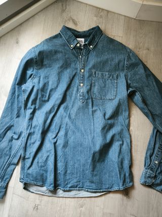 Camisa vaquera Zara hombre