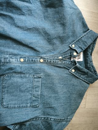 Camisa vaquera Zara hombre
