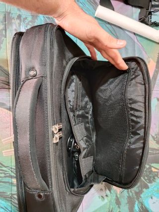 Funda portátil negra