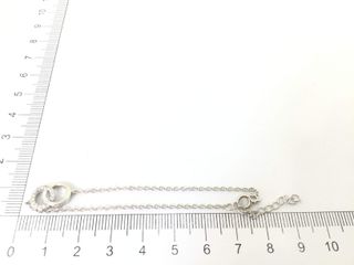 pulsera plata 925mm con piedra con circonita