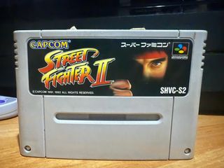 Street Fighter II SNES - Super Famicom