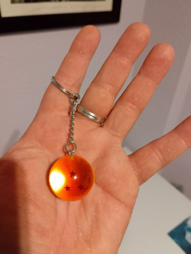 Llavero Bola de Dragón 3 estrellas