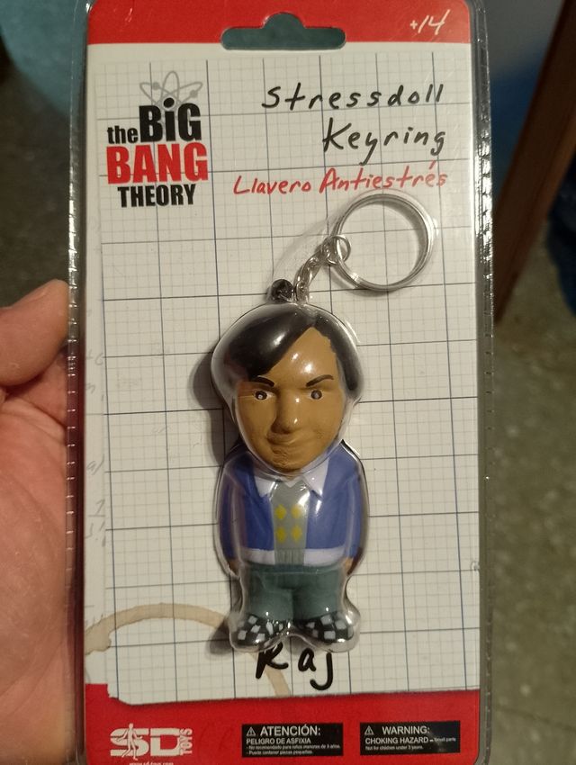 Llavero Raj Big Bang Theory