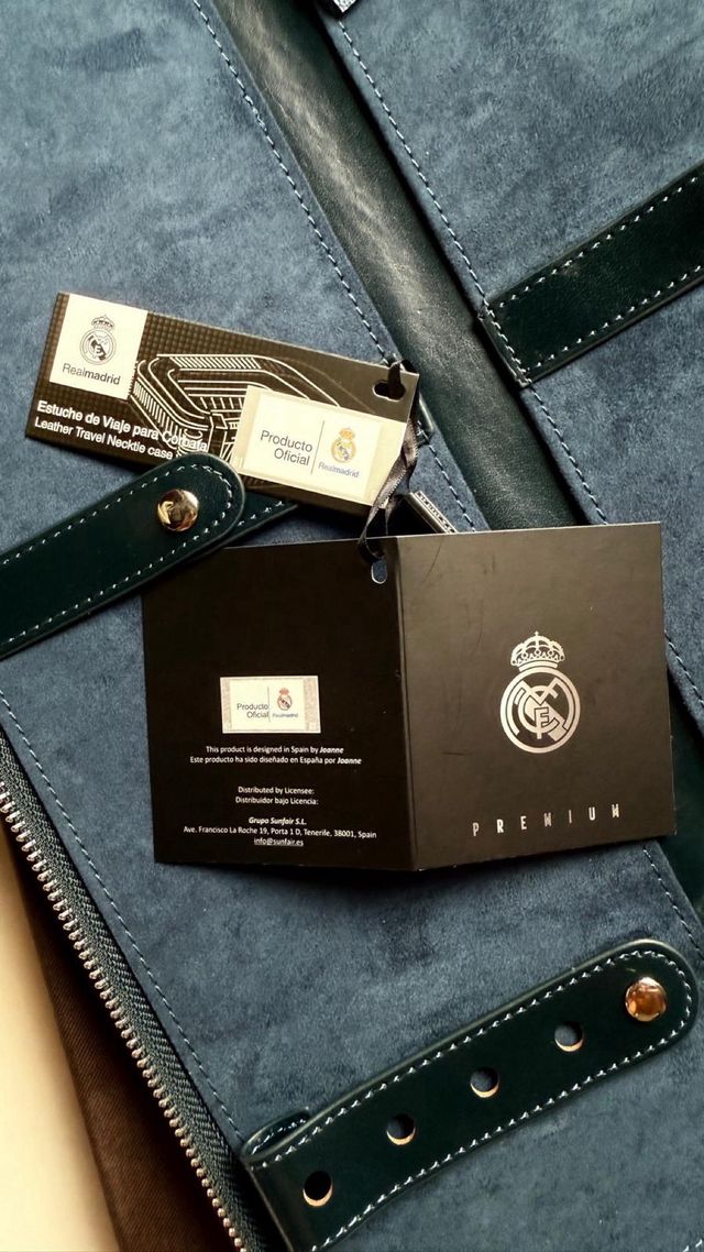 Corbatero Piel Real Madrid