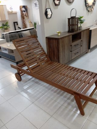 Silla de Madera para Exterior