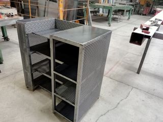 Muebles metálicos vintage