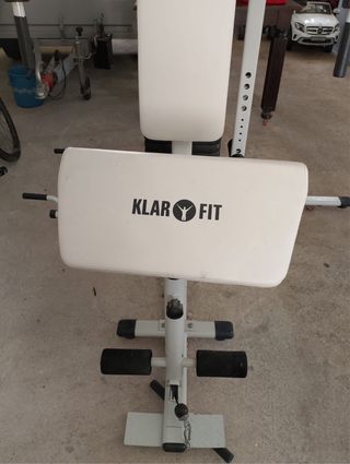 Banco musculación Klar Fit