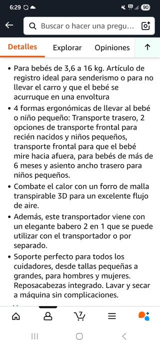 Mochila portabebés YOU+ME