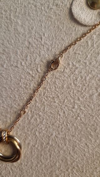 Collar Cartier Trinity con diamantes 