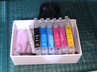 Cartuchos EPSON E-481 XL recargables
