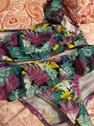 Costume da bagno bimba fiori