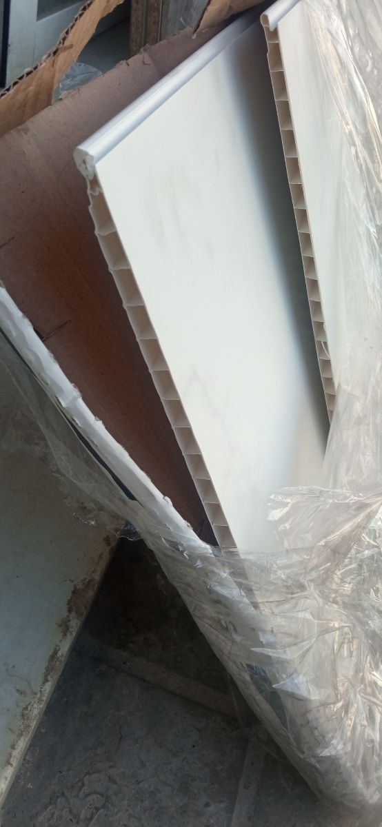 2 Duelas PVC Blancas - Revestimiento