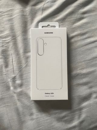 Samsung Galaxy S25+ funda transparente precintado