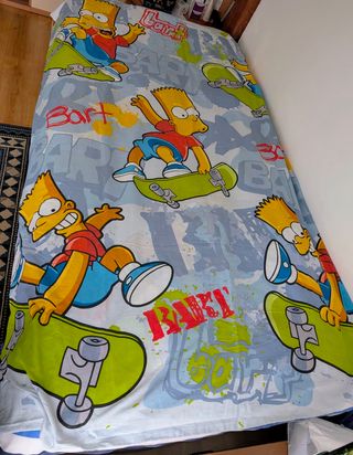Funda nórdica Simpsons cama 90
