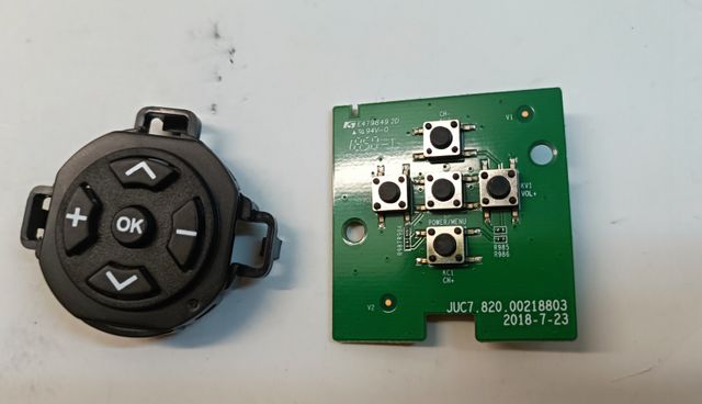  JUC7.820.00218803 Pulsantiera DVB-C-T-T2-S2 OLD40