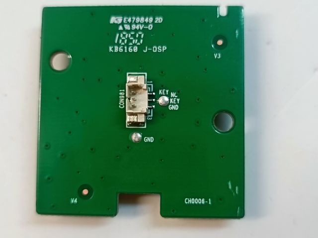  JUC7.820.00218803 Pulsantiera DVB-C-T-T2-S2 OLD40