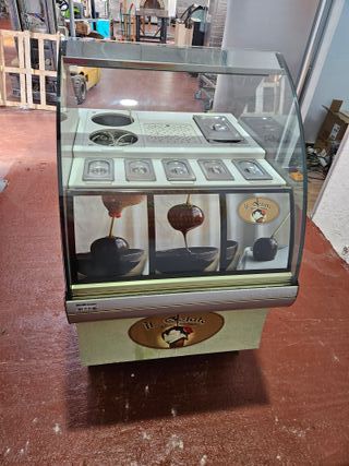 Vitrina Caliente Mostrador