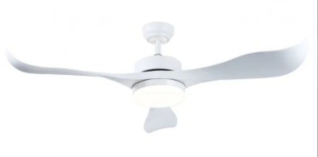 Ventilador de techo blanco - 3 aspas