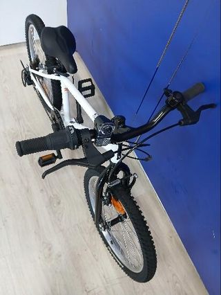 Bicicleta niños 20 Pulgadas MTB Rockrider ST 120 Blanco