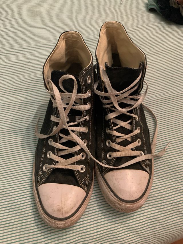 Converse negros talla 43