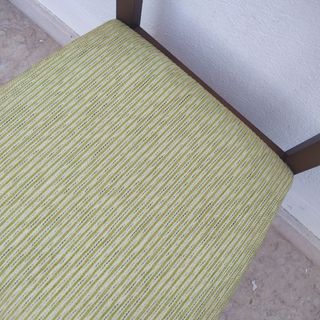 MESA COMEDOR + 6 SILLAS TAPIZADAS