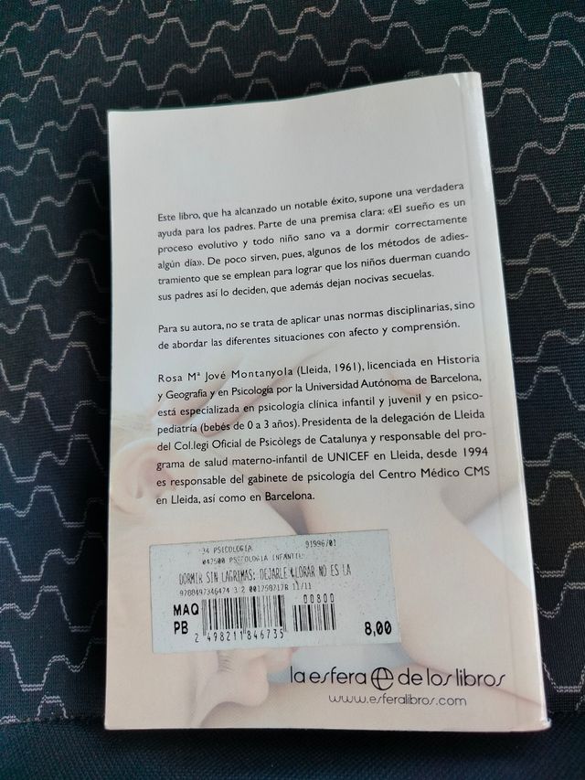 Dormir sin lágrimas - Rosa Jove