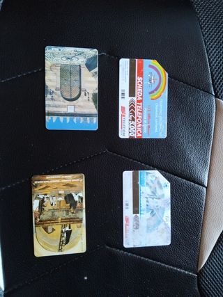 4 Schede Telefoniche Telecom Italia