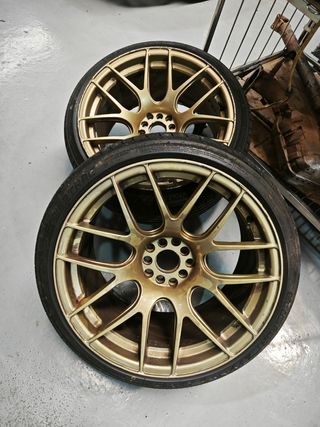 Llantas XXR 530 18" doradas