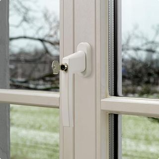 Manija de ventana con cerradura ABUS FG210