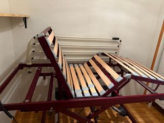 Cama articulada geriátrica