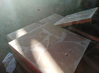 2 Baldosas terrazo antiguas