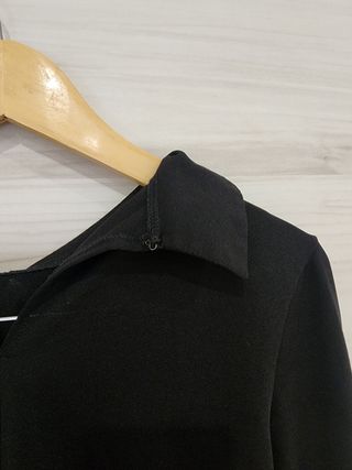 Blusa negra Zara mujer