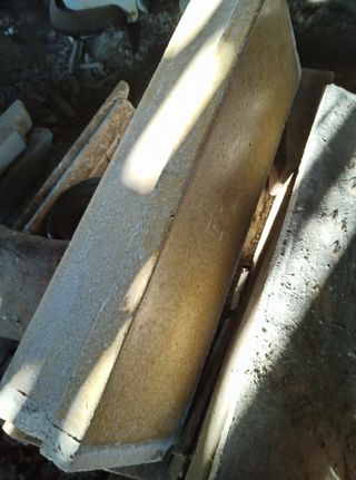 Escaleras rústicas antiguas