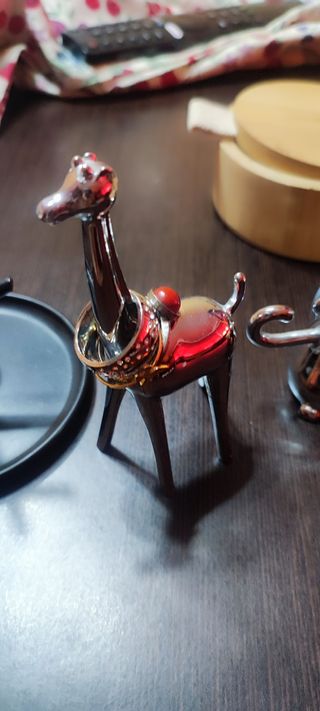 2 Porta anillos animalitos+ 1 plástico y 2 cajitas