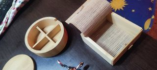 2 Porta anillos animalitos+ 1 plástico y 2 cajitas