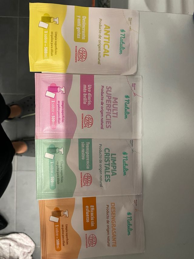 Natulim: Limpieza hogar (4 sobres)